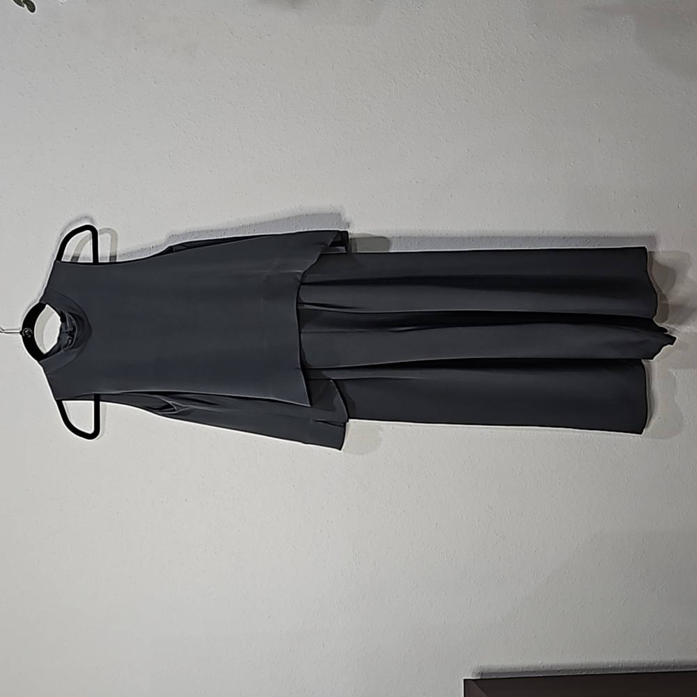 Tibi Slate Gray Sleeveless Jumpsuit - Picture 2 of 12